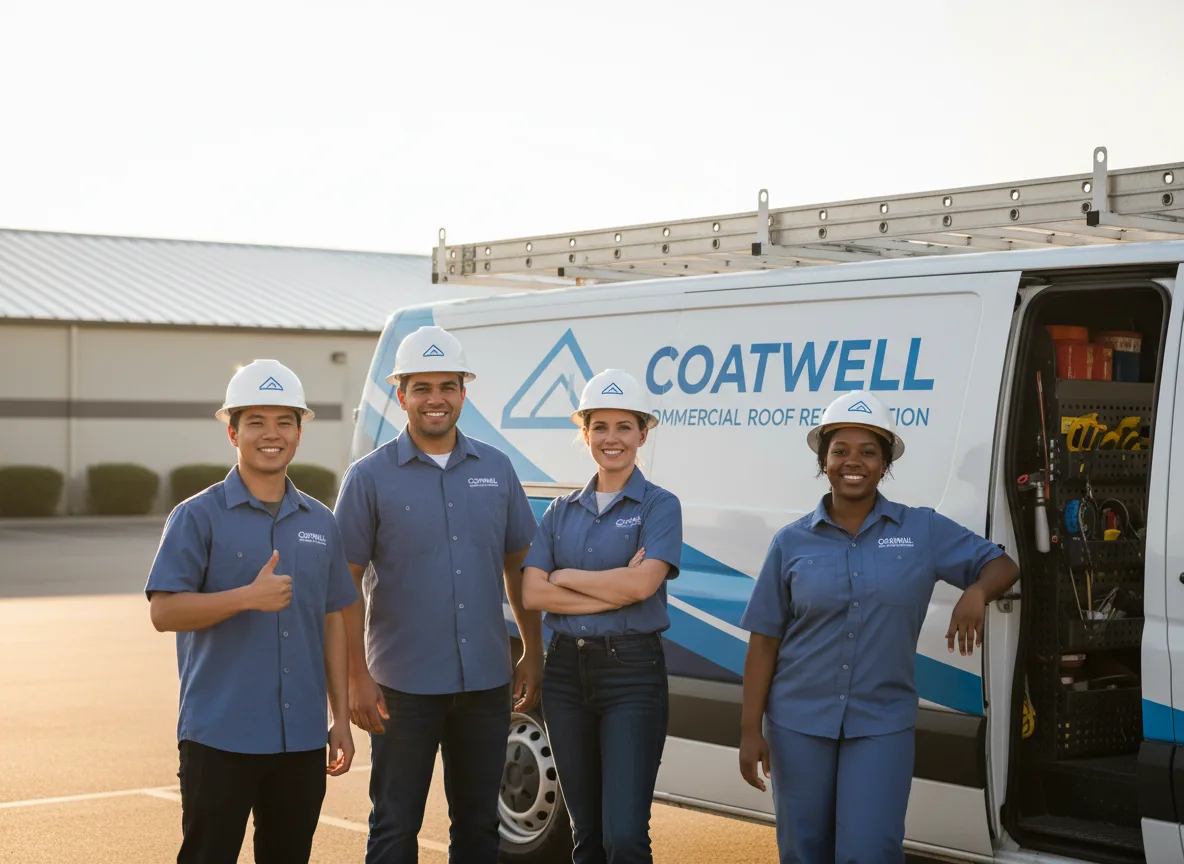 Commercial roof coating company in Pinon, AZ